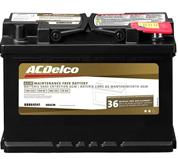 ACDelco 48AGM Professional Automotive Battery