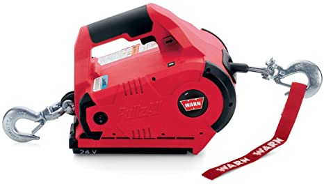 WARN PullzAll Cordless 24V DC Portable Electric Winch