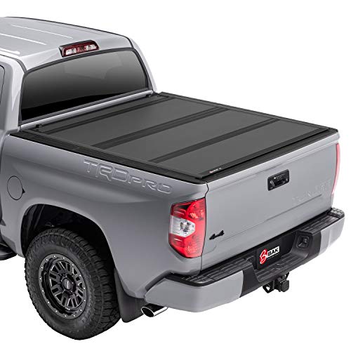 BAK BAKFlip MX4 Hard Folding Truck Bed Tonneau Cover | 448441 | Fits 2022 - 2023 Toyota Tundra 6' 7" Bed (78.7") , Black