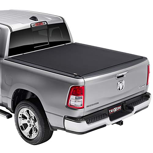 TruXedo Pro X15 Soft Roll Up Truck Bed Tonneau Cover | 1485801 | Fits 2019 - 2023 Dodge Ram 1500 w/ Multi-Function (Split) Tailgate 5' 7" Bed (67.4")