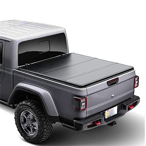 ONINE AWH Hard Tri-Fold Truck Bed Tonneau Cover Custom Fit 2020-2023 Jeep Gladiator JT 5ft Bed(60.3"), All Weather