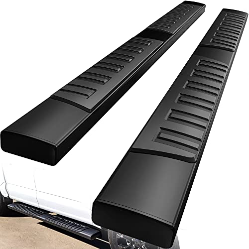 YITAMOTOR 6 Inches Running Boards Compatible with 2019-2023 Chevy Silverado/GMC Sierra 1500, 2020-2023 Silverado/Sierra 2500HD 3500HD Crew Cab Aluminum Side Steps Nerf Bars (Excl. 2019 1500 LD)