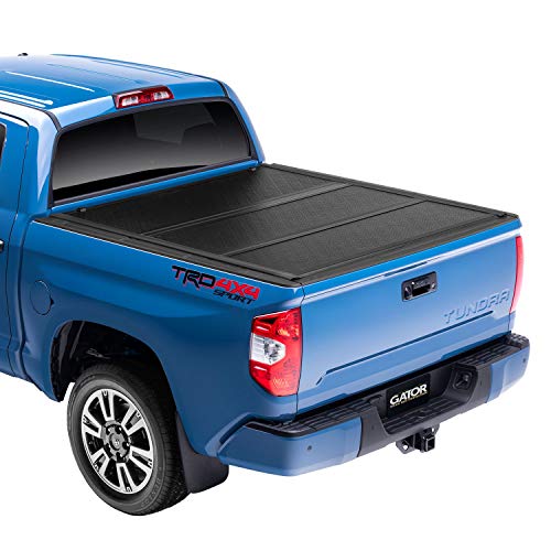 Gator EFX Hard Tri-Fold Truck Bed Tonneau Cover | GC14020 | Fits 2019 - 2023 Chevy/GMC Silverado/Sierra, works w/ MultiPro/Flex tailgate (Will not fit Carbon Pro Bed) 5' 10" Bed (70")