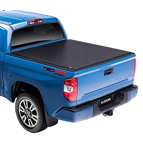 Gator ETX Soft Roll Up Truck Bed Tonneau Cover | 135605 | Fits 2016 - 2023 Toyota Tacoma, fits w/ and w/o Trail Special Edition Bed Storage Boxes 5' 1" Bed (60.5'')