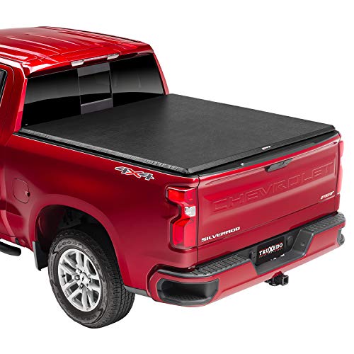 TruXedo TruXport Soft Roll Up Truck Bed Tonneau Cover | 272601 | Fits 2019 - 2023 Chevy/GMC Silverado/Sierra, works w/ MultiPro/Flex tailgate 6' 7" Bed (79.4")